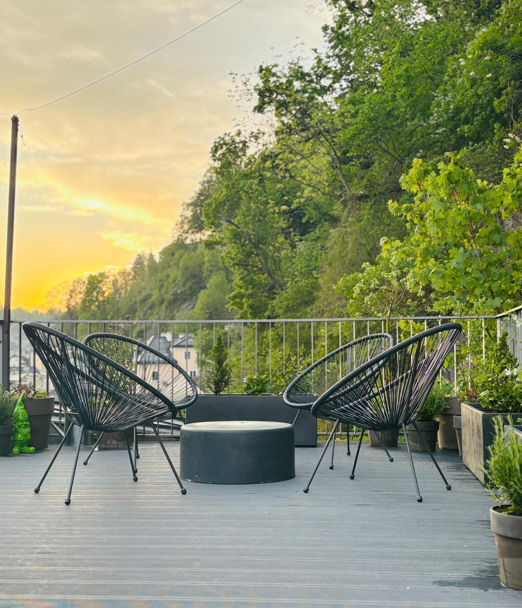 Apt. Stone-Lodge Salisburgo Esterno foto
