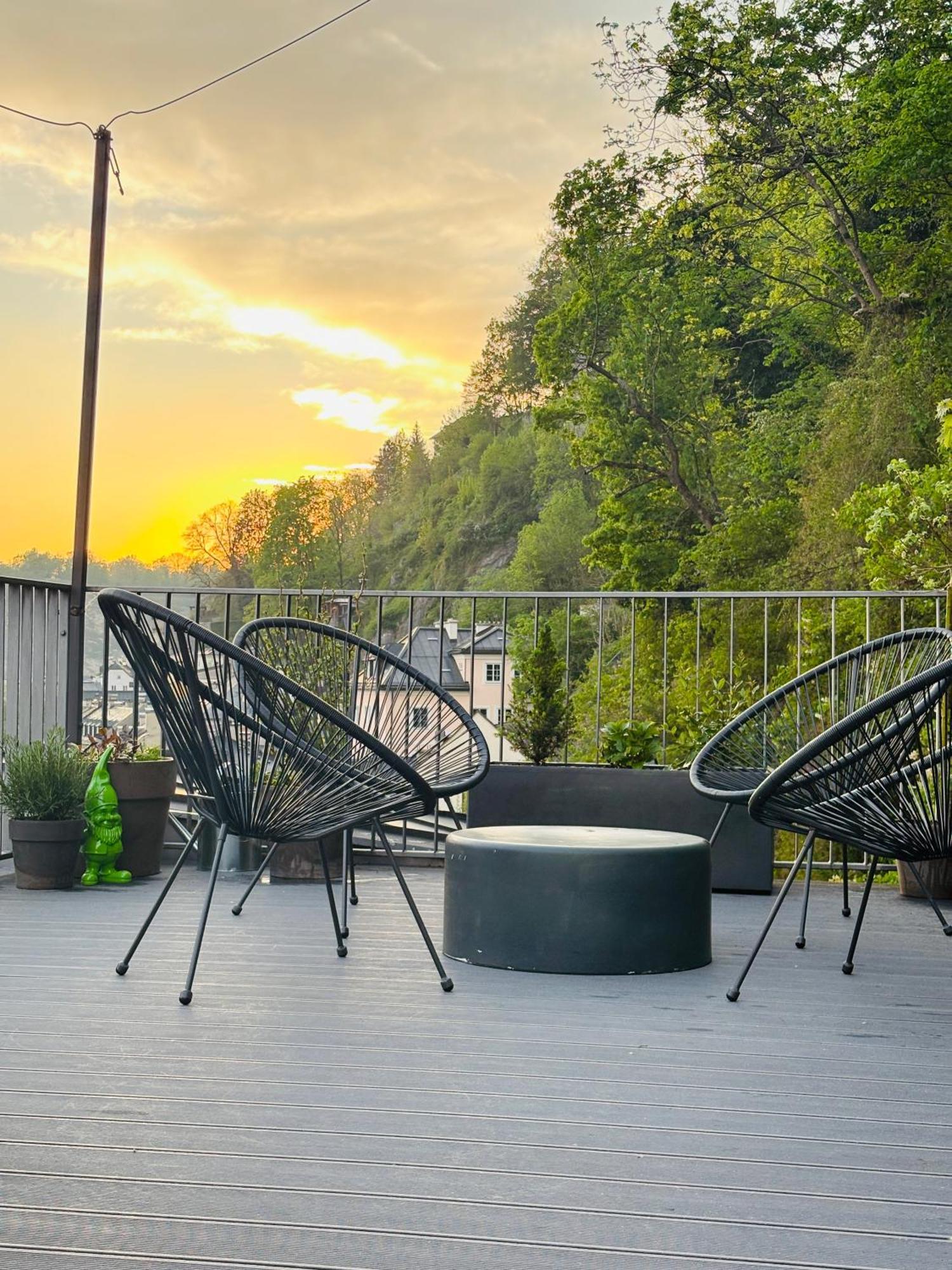 Apt. Stone-Lodge Salisburgo Esterno foto